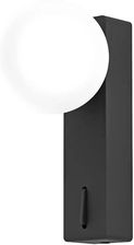 Zdjęcie Orlicki Design Ścienna Kinkiet Boletta Parette Nero Switch Kula Ip44 Czarny (OR85570) - Poznań