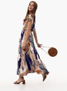 Zwiewna, długa sukienka G-FUERTA