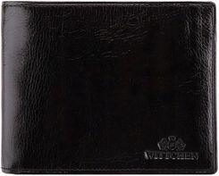 Zdjęcie PORTFEL MĘSKI WITTCHEN ITALY SKÓRA 21-1-040-L10 CZARNY - Przedecz