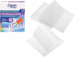 Zdjęcie Chusteczki Do Prania Wyłapujące Kolor Clean Therapy 12Szt - Rydułtowy