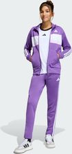 Zdjęcie adidas Dres Seasonal Essentials Tiberio 3-Stripes Tricot Kids Białe - Dynów