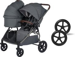 Zdjęcie Mast Swiss Design M.Twin X Wielofunkcyjny Wózek Dla Rodzeństwa Rok Po Roku Volcanic Ash Koła Light - Pyskowice