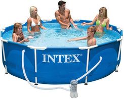 Zdjęcie Intex Zestaw Basenowy Metal Frame Stelażowy 305X76cm Model 28202Np - Biecz