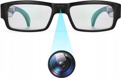 UKRYTA MINI KAMERA SZPIEGOWSKA W OKULARACH MK-G3000 HD PODGLĄD NAGRYWANIE