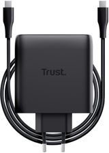 Zdjęcie Trust Zasilacz MAXO 100W 2-Port GaN, USB-C (1832062) - Ciężkowice
