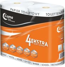 Zdjęcie Luna Papier Toaletowy 4 Rolki 4Ekstra Soft Long 36m Celuloza 3 Warstwy - Opalenica