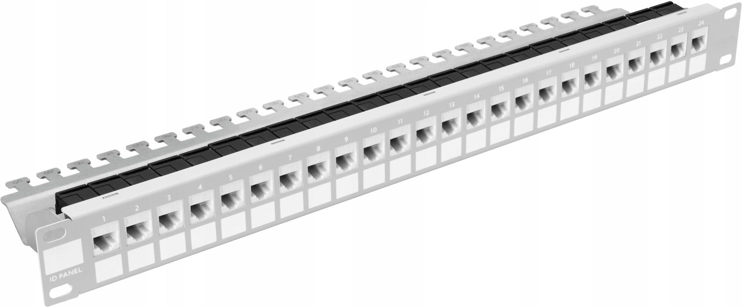 Stalflex Patch panel Rack 19 1U 24 porty szary (PPM191U24PG) - Elementy ...