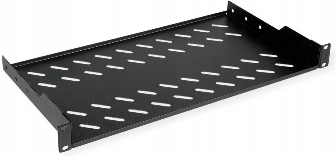 Półka Rack Roline Półka Rack 19 cali 1U 250 T 15kg czarna (26210121) - Elementy ...