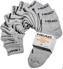 Zdjęcie Head Elements Sneaker Skarpety 11 par Melange Szary 43–46 - Sobótka