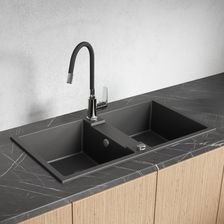 Zdjęcie Kuchinox Czarny Rab SBF720Y - Oborniki