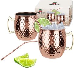 Zdjęcie Zestaw Stalowych Kubków 500Ml Do Drinków Moscow Mule Kinghoff Kh 2000 - Chełmża