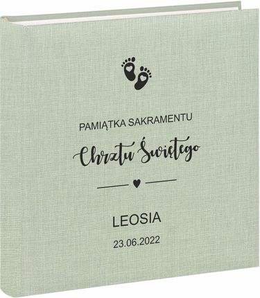 Goldbuch Album Na Zdjęcia Wklejane 30 Kart Twój Nadruk Chrzest Roczek