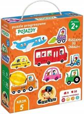 Zdjęcie Bright Junior Media Czuczu Puzzle Progresywne Pojazdy Dla Dzieci 2+ - Zator