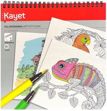 Zdjęcie Joinco Kolorowanka Artystyczna Antystresowa Na Spirali - Lipno