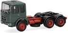 Herpa Model Ciężarówki Roman Diesel Ciągnik 3-Osiowy 6X4 Zielony Mech Miniatura W Skali 1:87 Kolekcjonerski Made In Germany Plastik