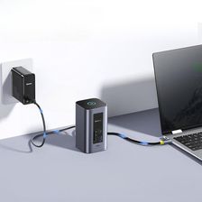 Zdjęcie Hub USB Baseus OS-Baseus NU1 Air Spacemate Stacja Dokująca 12w1 Space Grey (B0056810381300) - Szczuczyn