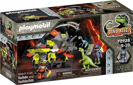 Playmobil Zestaw Dino Rise Robo-Dino Combat Machine 70928