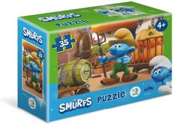 Zdjęcie Dodo Puzzle Mini 35 Smerfy Farmer Z Dyniami - Marki