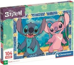 Clementoni Puzzle 104 Elementów Super Kolor. Stitch 275731 - Ceny i ...