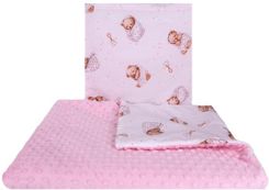 Zdjęcie 123Baby Pościel Minky 2-Elementowa Kołderka I Poduszka 100X75/35X30Cm - Czyżew