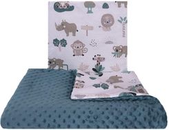 Zdjęcie 123Baby Pościel Minky 2-Elementowa Kołderka I Poduszka 100X75/35X30Cm - Czyżew