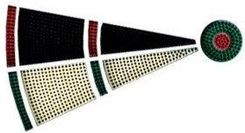 Zdjęcie Zapasowe segmenty do tarcz Bull's Universum, Kolor: Czarno-białe - Wojkowice