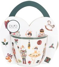 Zdjęcie Duo Kubek Do Kawy Koszyk Porcelana Christmas Nutcracker (19194) - Zator