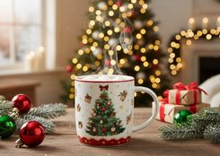 Zdjęcie Duo Kubek Porcelanowy 400Ml Christmas Tree 3 (339240) - Zator