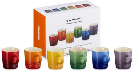 Le Creuset Zestaw 6 Kubków 100Ml Rainbow