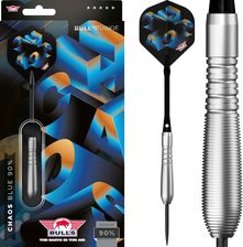 Zdjęcie Rzutki lotki dart Bull's Chaos Blue 90% Steeltip, Waga: 23g - Kęty