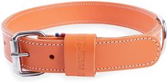 Zdjęcie Martin Sellier Dwuwarstwowa Skórzana Obroża Dla Psa 30/65 Pomarańczowe - Nowe Miasteczko