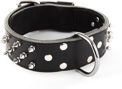 Zdjęcie Martin Sellier Skórzana Obroża Dla Psa Z Ćwiekami Czarne 65cm - Nowe Miasteczko