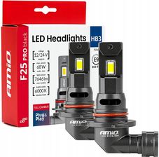 Zdjęcie Amio Led Pro Black Full Canbus Hb3 68W 12V 24V Amio-04722 - Chorzów