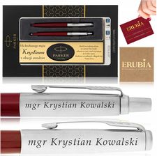 ZESTAW PREZENTOWY PIÓRO WIECZNE DŁUGOPIS Z GRAWEREM DLA KOBIETY MAMY BABCI