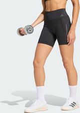 Zdjęcie adidas Krótkie Legginsy Optime Workout 3-Stripes Czarne - Knurów