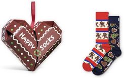 Zdjęcie Happy Socks skarpetki serce P003375 2-pack R.41-46 - Warszawa