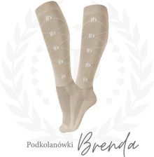 Zdjęcie Skarpety jeździeckie JD Attack Brenda Beżowy 35-38 - Wrocław