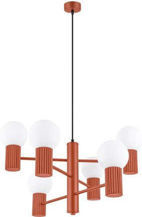 Sollux Lighting Żyrandol Halo 6 Ochra Czerwona Sl.1833 (SL1833)