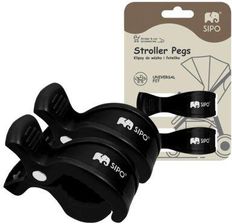 Zdjęcie Sipo Klipsy Uniwersalne Sca-20Bl 2szt. Czarny - Kock