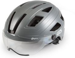 Zdjęcie Ges Kask Z Przyłbicą City Szary - Łęczna