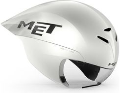 Zdjęcie Met Kask rowerowy dla dorosłych Dron Wide Body II Biały - Zbąszynek
