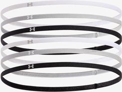 Zdjęcie Opaska na głowę damska Under Armour Mini Elastic 6PK - black/mod gray - Pruchnik