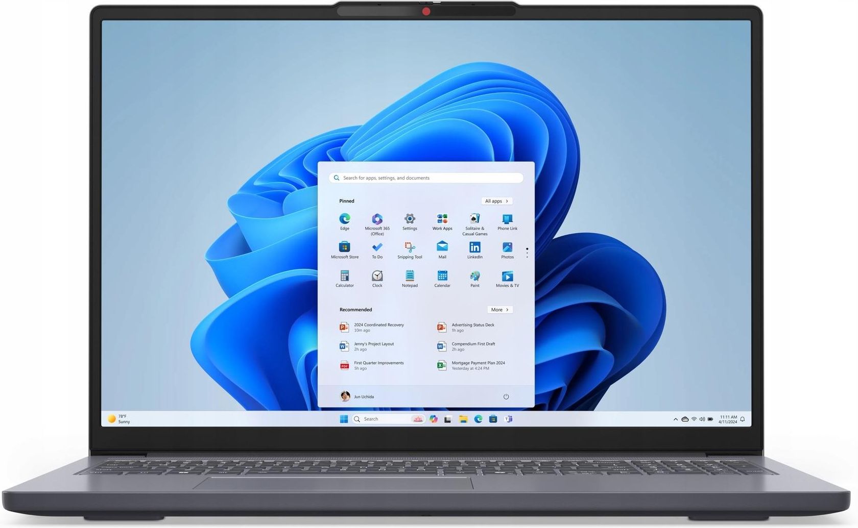 Laptop Lenovo IdeaPad Slim 3 16ARP10 16/Ryzen5/16GB/512GB/Win11