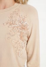 Zdjęcie Born2Be Ciemnobeżowy Sweter damski S/m Zimowy - Czempiń