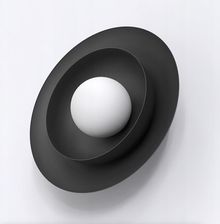 Zdjęcie Emibig Poppi Kinkiet Czarny (1522K1) - Szamotuły