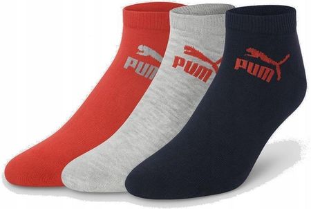 Skarpetki Sportowe Męskie Stopki Puma 3pak Bawełniane Skarpety 43/46