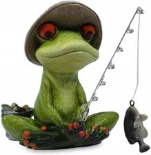 Zdjęcie Art-Pol Figurka Żaba Wędkarz 13,5X12X14Cm - Czeladź