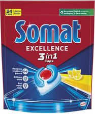 Ranking Somat Kapsułki Do Zmywarki Excellence Caps 3W1 Lemon 34 Szt. Jakie tabletki do zmywarki? Ranking