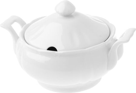 Odelo Porcelanowa Waza Na Zupę Kremy Z Pokrywą Uchwytami 2,8L Anya Biała