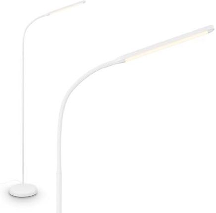 Briloner - Lampa Podłogowa Led Dotykowa Ściemniana Funkcja Pamięci Lampka Do Czytania Salonu Dekoracja Sypialni Uplighter 21 X